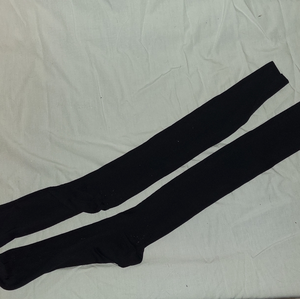 Men's black dress socks